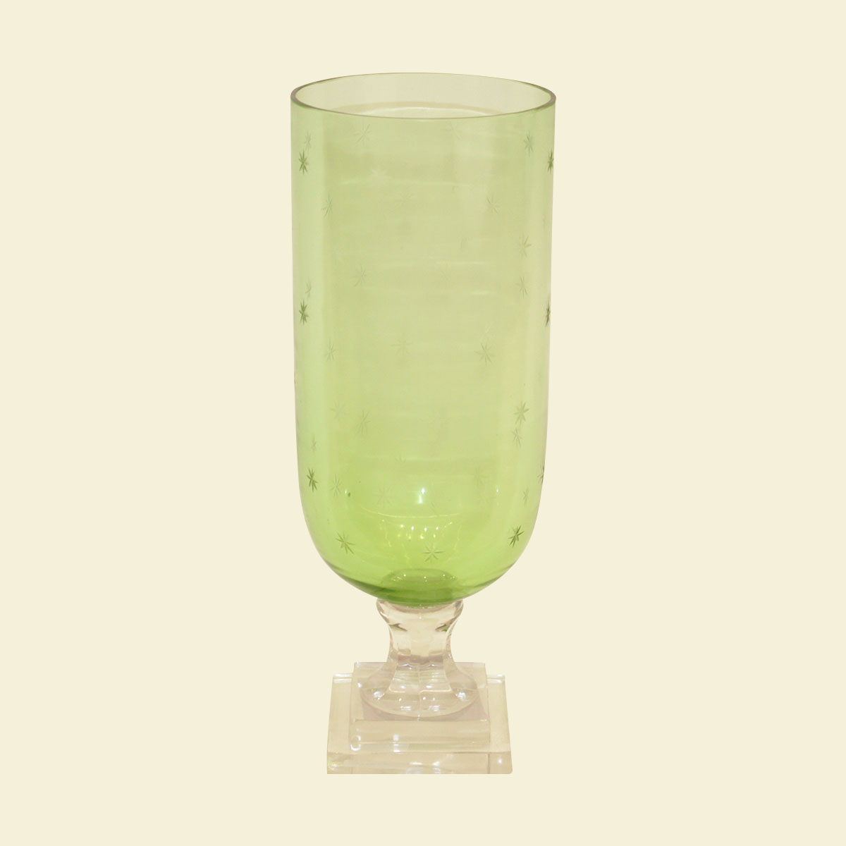 Light Green Hurricane With Stars