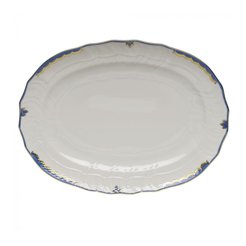 Princess Victoria Light Blue Platter