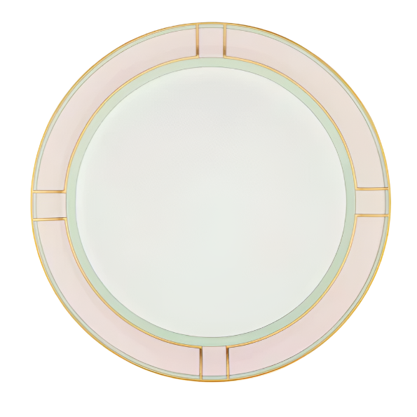 Diva Dinner Plate, Rosa