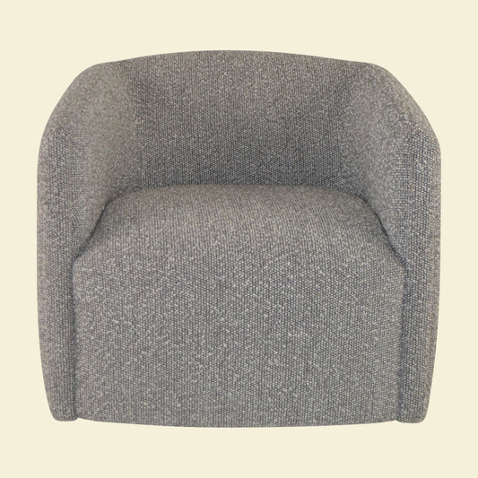 Aline Swivel Chair in Fabric