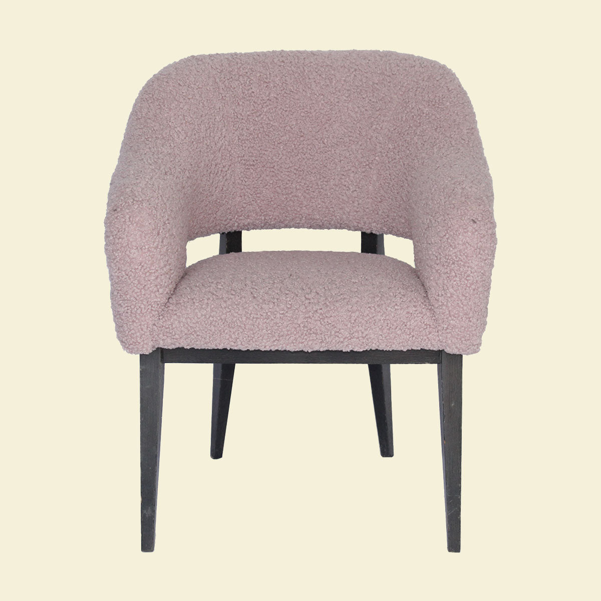 Blush Boucle Chairs