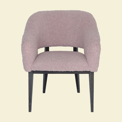 Blush Boucle Chairs