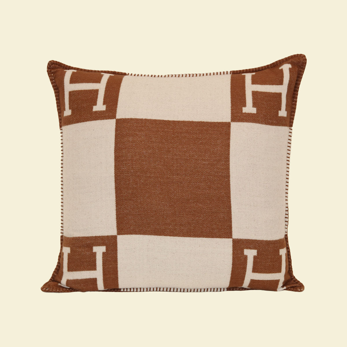 Brown Rustic Pillow 24"x24"