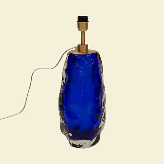 Deep Blue Glacier Lamp