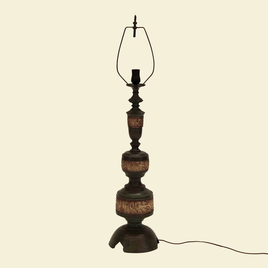 Green Gold Antique Lamp