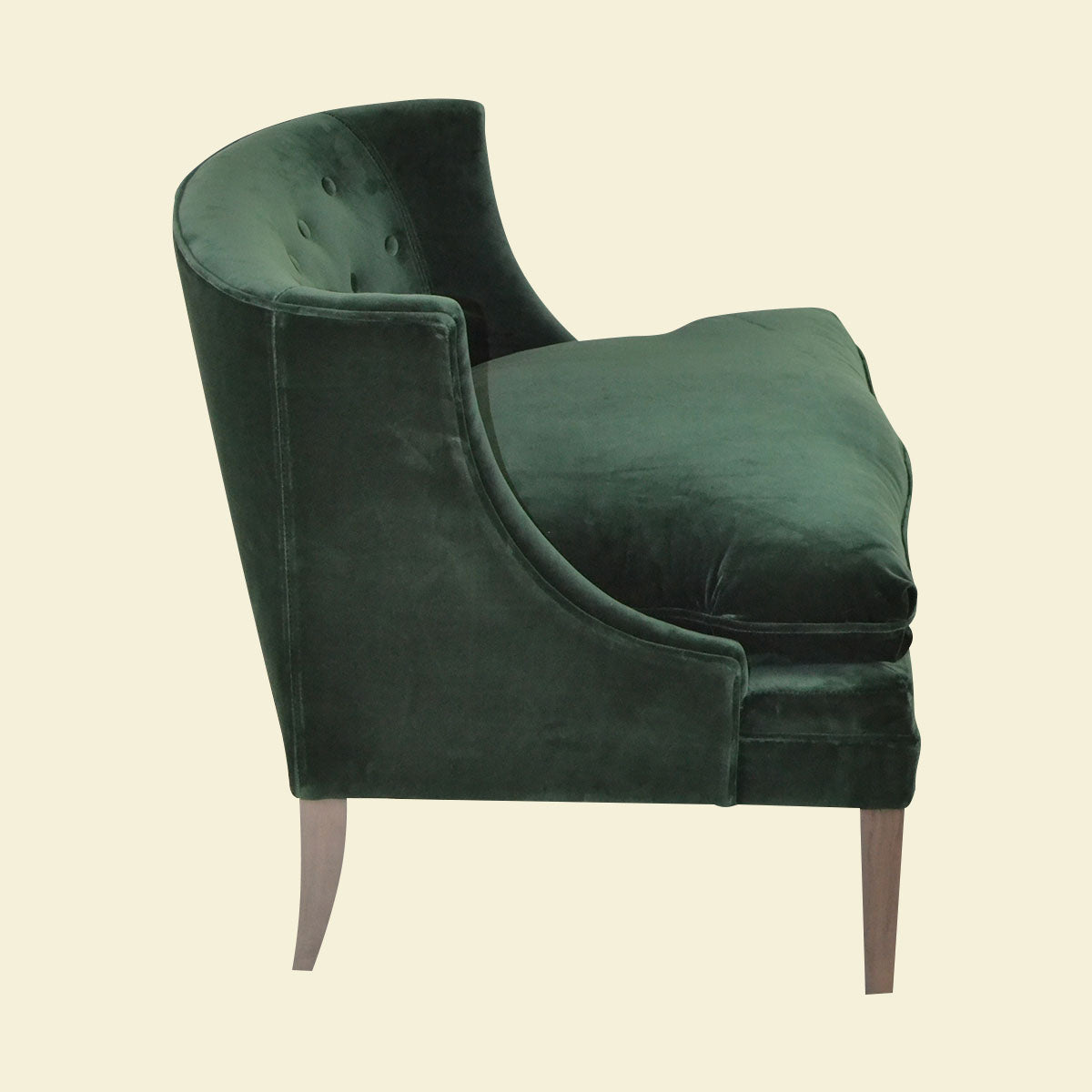 Green Velvet Chair