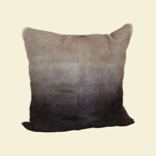 Grey Fur Pillow 22"x22"