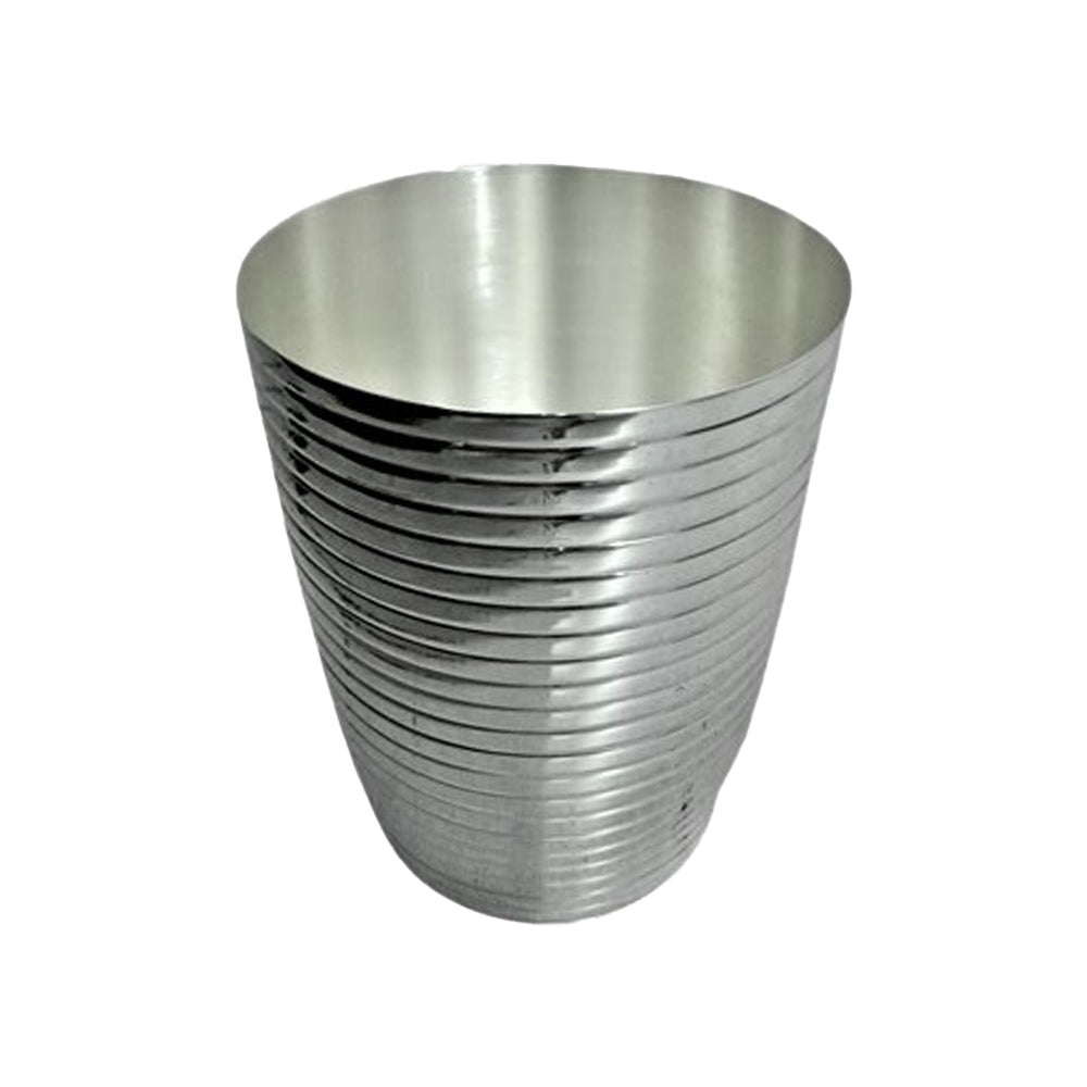 Silver Plated Mint Julep Ribbed Cup