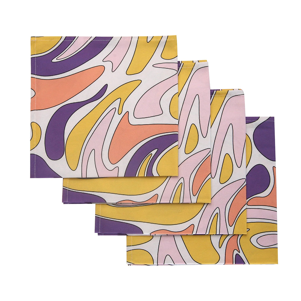 Psychedelic Spring Dinner Napkins