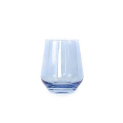 Cobalt Blue Stemless Wine Glass