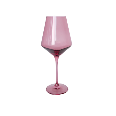 Rose Stem Wine Glass