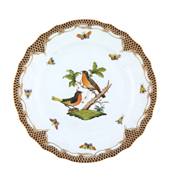 Rothschild Bird Dinner Plate