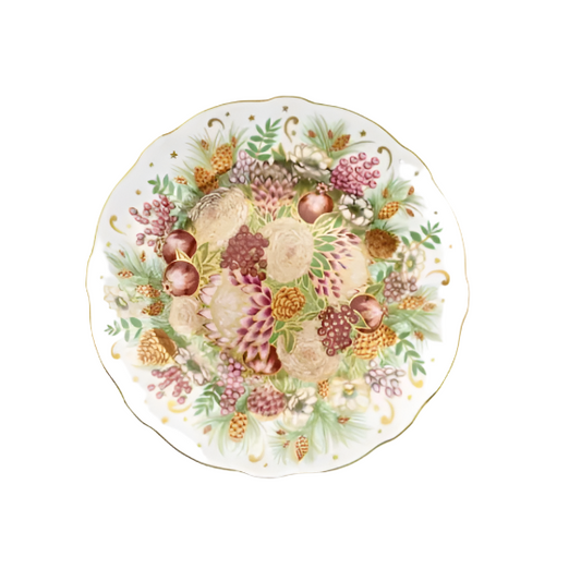 Holiday Bouquet Accent Plate