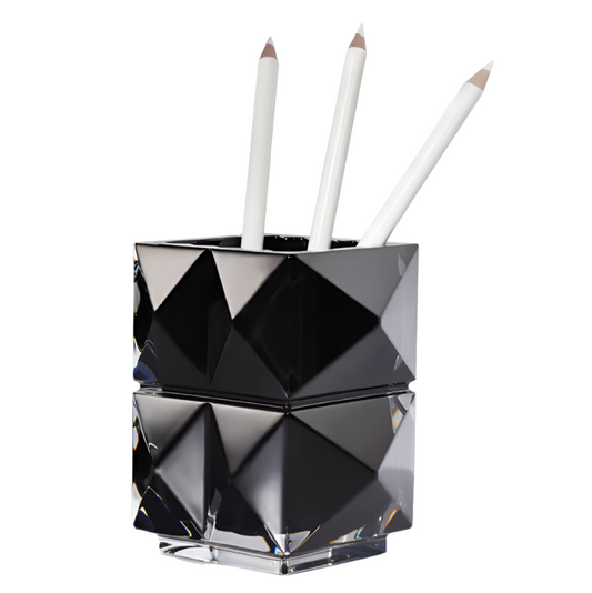 Louxor Pencil Holder, Black