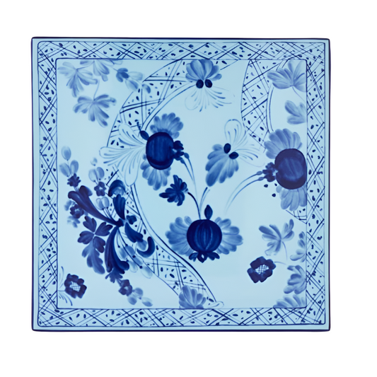 Oriente Italiano Set of 2 Porcelain Placemats, Iris