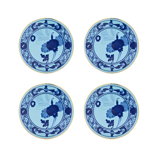 Oriente Italiano Set of 4 Coasters, Iris