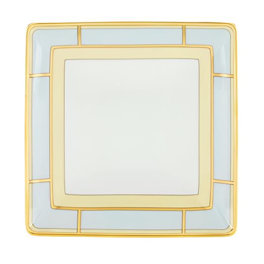 Diva Square Change Tray, Celeste