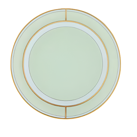 Diva Tea or Bread Plate, Verde