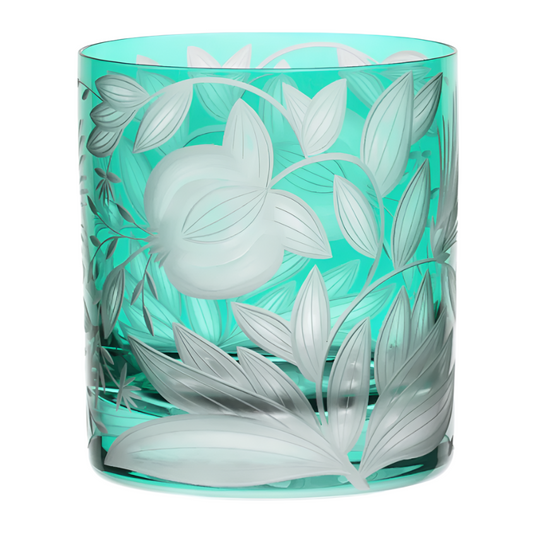 Verdure Double Old Fashion, Teal