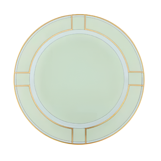 Diva Dessert Plate, Verde