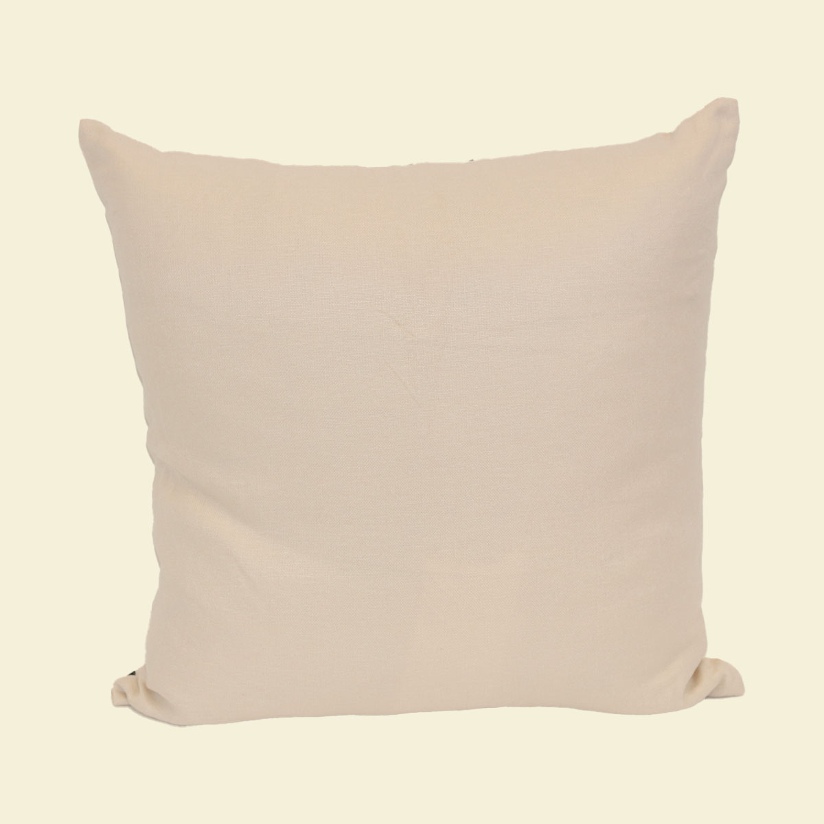 White Graffito Pillow 20"x20"